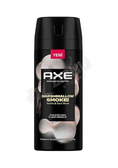 3 Adet Axe Deo Premium Marshmallow Smoke 150 Ml Diğer