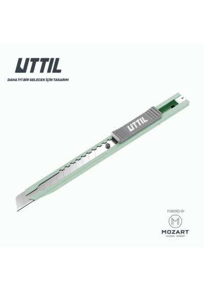 UTTIL Ptuk07 Super Slim Cep Tipi 9 Mm Maket Bıçağı