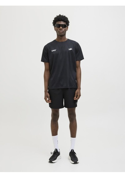 Jack & Jones Jcocnz Dokuma Şort 12269909 Siyah