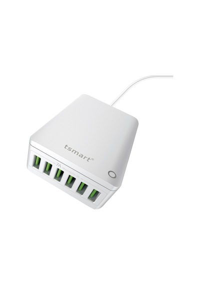 Tsmart 6 Usb Çıkışlı 7A Ev Şarj Cihazı