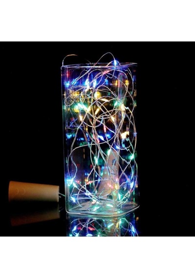 3 Metre Renkli Pilli Led Işık Renkli Led Işık Renkli Yılbaşı Ağacı Işığı Renkli Noel Işığı Christmas Led Light Parlak Peri Led Işık