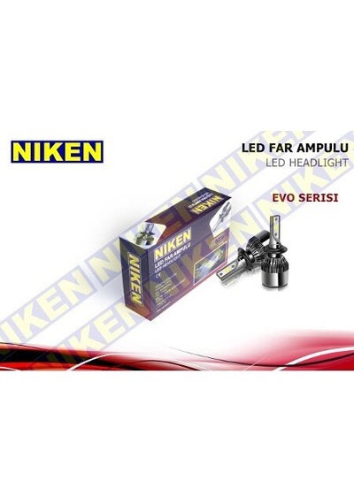 Niken Led Xenon Ampul Evo H1 H3 H4 H7 H11 H15 H27 9005 9006 506849083