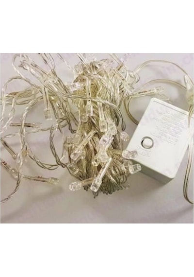 10 Metre Fişli Şeffaf Kablolu Günışığı 100 Ledli Peri Led Animasyonlu Gün Işığı