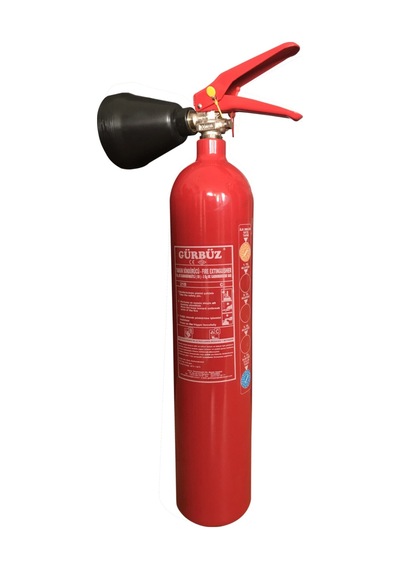 2 Kg Co2 Karbondioksit Gazlı Söndürme Cihazi