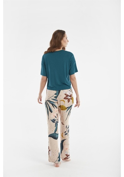 Relax Mode Kadın Saten Pijama Takımı - 10445