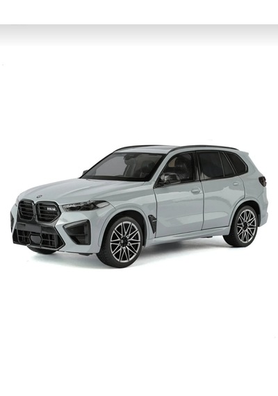 Hmb 1:18 Bmw X5 M Competition Lci Brooklyn Grey Lisanslı Metal Model Araba