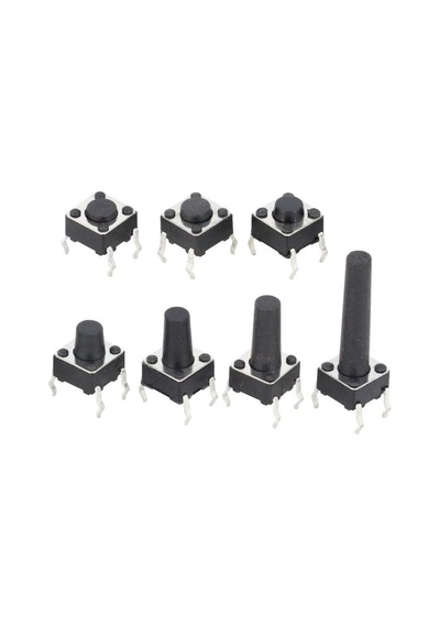 6X6X11Mm 4 Pinli Push Buton - Tact Switch