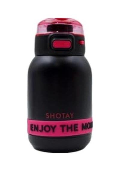 Çocuk Termos Matara 600ml Siyah Genel