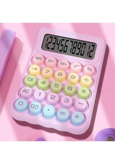 Dubai Hesap Makinesi M-217 Pembe