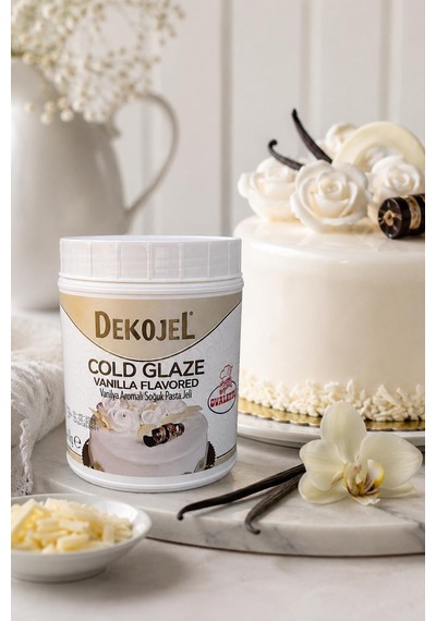 Ovalette Vanilya Aromalı Beyaz Jöle 1 Kg