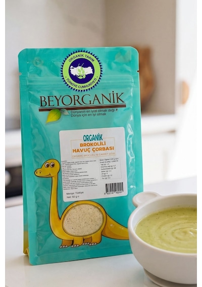 Organik Brokolili Havuç Çorbası 50 G 10 Dakikada Hazır