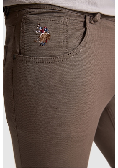 U.s. Polo Assn. Erkek Vizon Pantolon Kanvas-chino 50322356-vr052