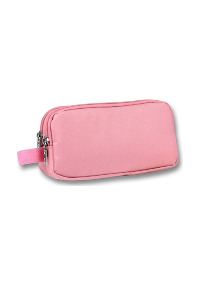 Ümit Çanta Kız Çocuklar İçin İki Bölmeli Kalemlik - Pembe - 5123 Pembe