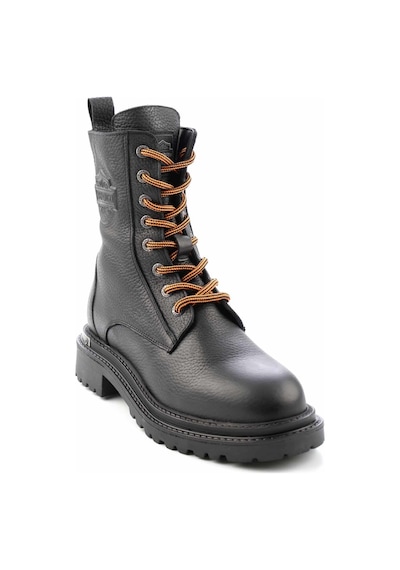 Harley Davidson Black Leather Kadın Bot & Bootie Hd0777002303 Siyah