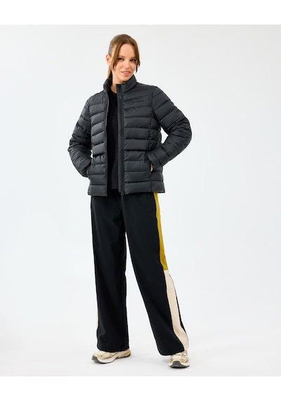 Skechers W Essential Outerwear Padded Jacket Kadın Siyah Mont S231240-3817 Siyah