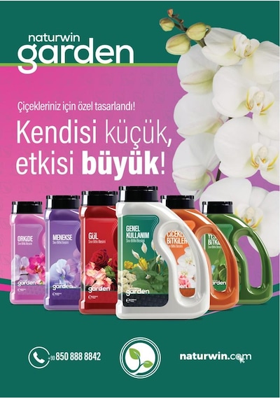 Naturwin Garden Orkide Bitki Besini Vitamin 600 ML