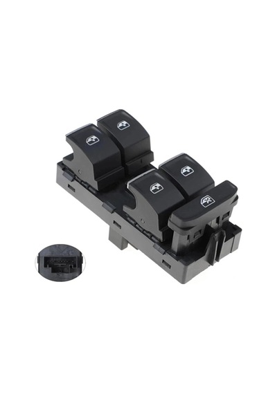 Seat Leon 2013-2020 Uyumlu Ön Sol Kapı Dörtlü Cam Açma Düğmesi Krom Detaylı 5g0959857c