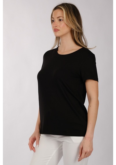 Daıdo Kadın T-shirt 19y311900981 Siyah