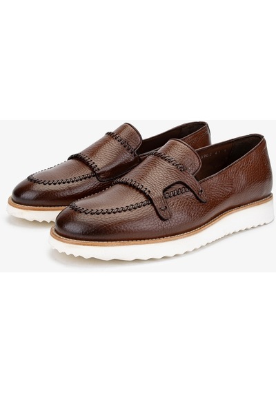 Valmenti Gireldo Erkek Taba Hakiki Deri Loafer Ayakkabı 477 70902 Erk Ayk Y24 Taba