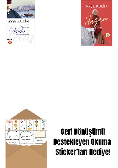 Veda Midi Boy + Hazan + Okuma Sticker'ları