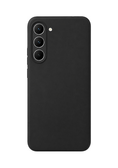 Tecno Spark 40 Pro Uyumlu İçi Kadife Kaplamalı Silikon Kılıf Airline Serisi Siyah