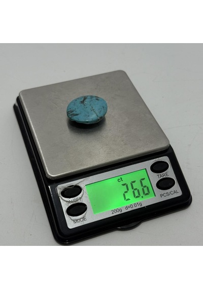 Doğal İran Nişabur Firuze Turkuaz Taşı 26,6 Karat - 5,31 Gram