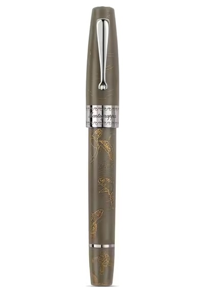 Montegrappa Sea Shepherd Caretta Caretta Limitli Üretim Dolma Kal Gri