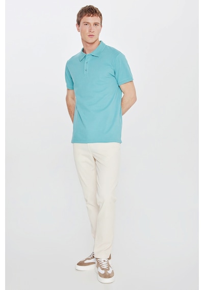AC&Co / Altınyıldız Classics Altinyildiz Classics Erkek Petrol Slim Fit Dar Kesim Polo Yaka %100 Pamuk Tişört 4A4820200001PETS Petrol AC&Co / Altınyıldız Classics Altinyildiz Classics Erkek Petrol Slim Fit Dar Kesim Polo Yaka %100 Pamuk Tişört 4A4820200001PETS Petrol