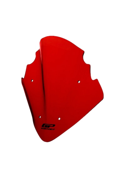 Gp Kompozit Bajaj Pulsar Ns 200 2011-2024 Uyumlu Ön Cam Kırmızı 37 Cm