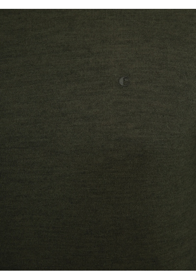 Cacharel Haki Slim Fit Balıkçı Yaka Basic Triko Kazak Yesıl