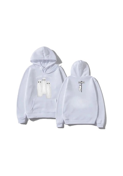 Startmore Beyaz Retro Yaratıcı Hoodies Phoebe Britomorrow Gün Sonra Yarın Müzik Albümü Klas Beyaz