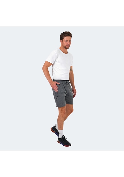 Slazenger NAGORE IN Erkek Cepli Koyu Gri Şort