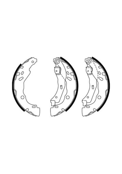 Renault Symbol 1.2 2001-2016 Bosch Kampana Balata