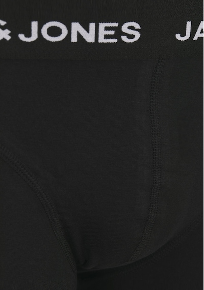 Jack & Jones Erkek Logolu Beli Lastikli 5'li Boxer Paketi - Anthony 12263362 Black Siyah