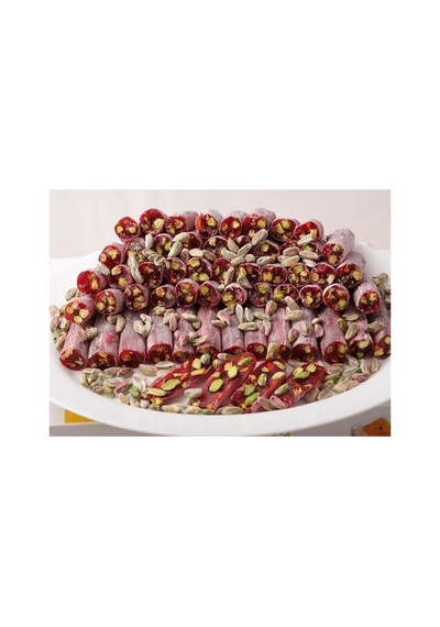 Extra Bol Antep Fıstıklı Narlı Fitil Parmak Lokum - 1 Kg