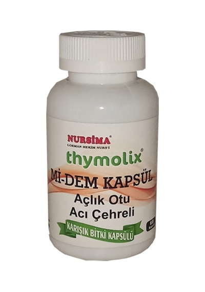 Thymolix Mi-Dem Açlık Otu Acı Çehreli Karışık Bitki Kapsülü (60