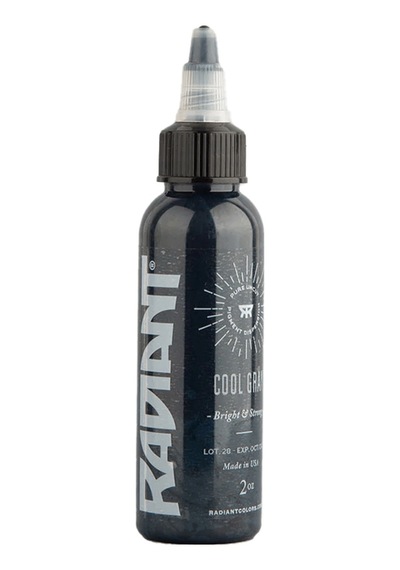 Cool Gray - Radiant Tattoo Dövme Boyası - 2oz/60ml