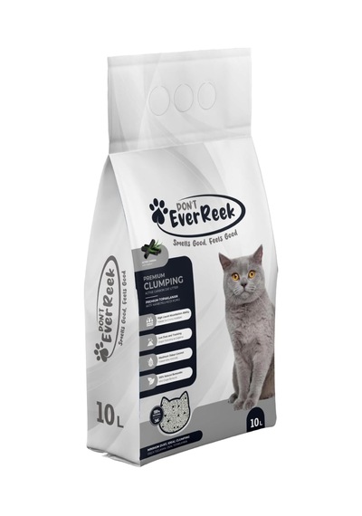 Kedi Kumu 10 Litre, Aktif Karbon