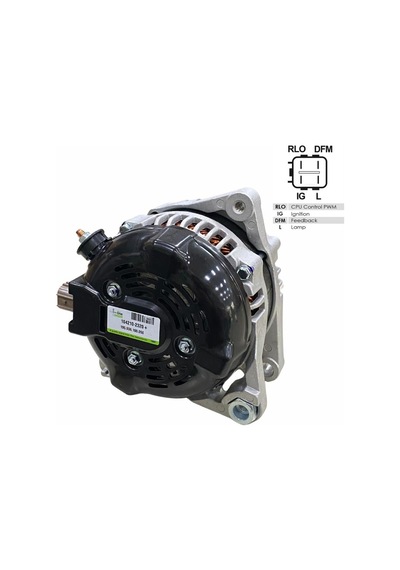 12v Alternatör Dinamo 100 A 4 Fiş Ig-l-rlo-fr- M Toyota Aurıs/corolla 1.4 D-4d 2007