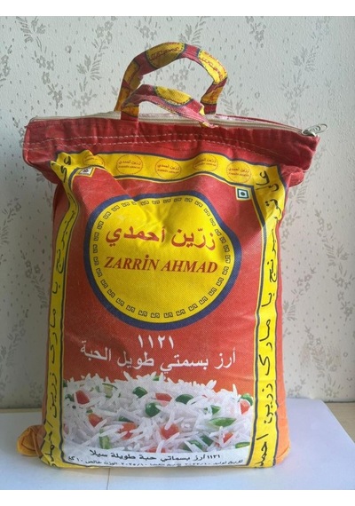 Zarrin Ahmad 1121 Uzun İri Taneli Basmati Hint Sella Pirinci 10 Kg