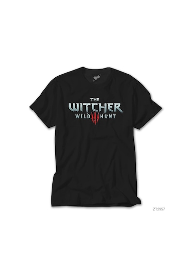 The Witcher Wild Hunt Siyah Tişört
