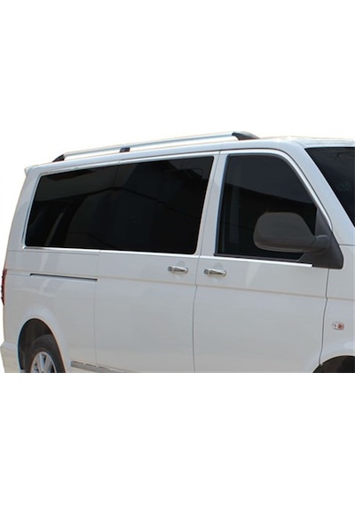 Volkswagen Transporter T5 Cam Çerçevesi 14 Prç Krom U.Ş Çift Sü