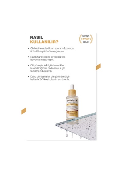 Aydınlatıcı & Leke Karşıtı Pirinç Özlü Peeling Serum Peel Shot 80ml