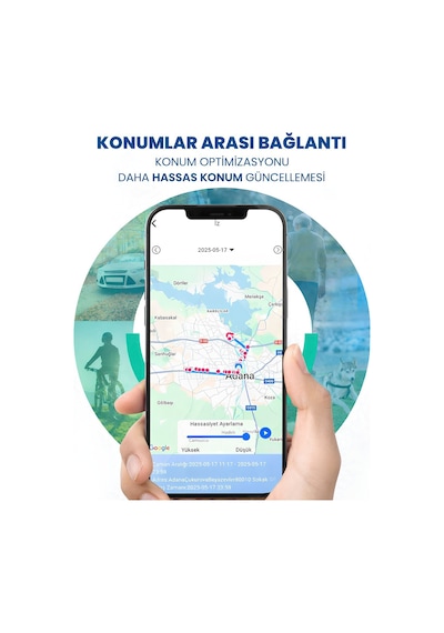 Ph330 Tagpro İos Ve Android Uyumlu Profesyonel Akıllı Gps Takip Cihazı Konum Araba, Motor, Valiz, Evcil Hayvan Takip Cihazı Siyah