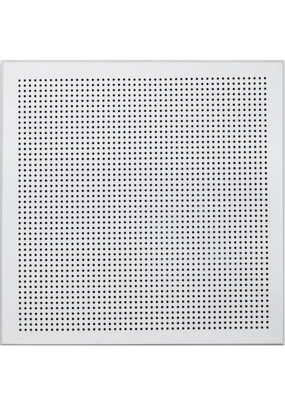 12 Adet Asma Tavan Metal Clip İn Full Perfore Delikli , 30x30 Cm, 0.4 Mm, Beyaz 1m2 Kapatır.
