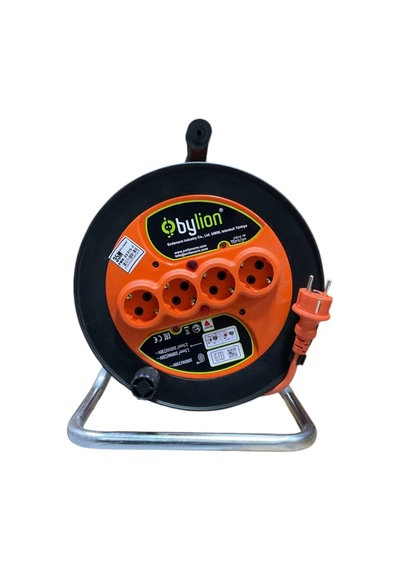 Bylion Seyyar Makara Kablo 3x1.5mm 35mt Pmk35315f 1