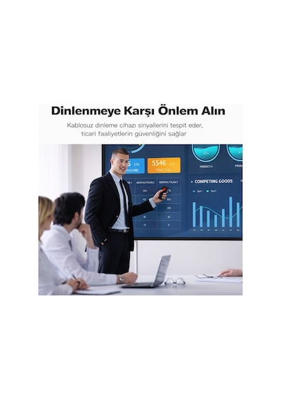 Polham Profesyonel Cihaz Dedektörü Kamera, Dinleme Ve Gps Takip Cihazı Tespit Cihazı Kızılötesi Sinyal Algılama