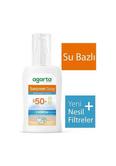 Agarta Güneş Spreyi SPF 50+ 150 ML Yetişkin
