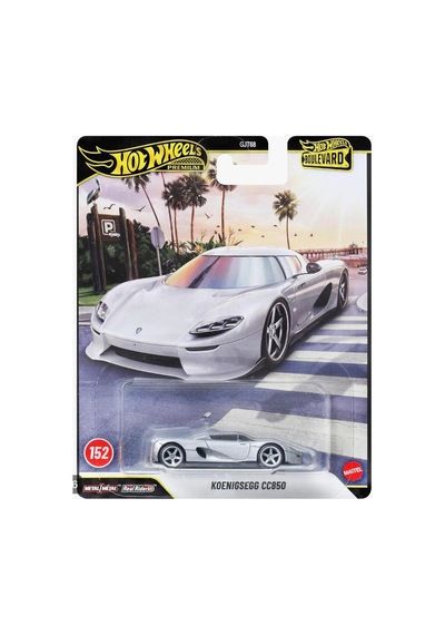 Hot Wheels Koenigsegg Cc850 - Boulevard Serisi Özel Koleksiyonluk Metal Oyuncak Araba Çok Renkli