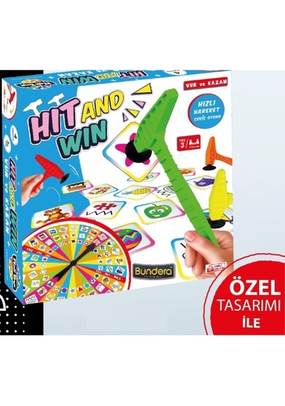 Hıt And Wın Vur Ve Kazan Yeni Tür Eğlenceli Kutu Oyunu